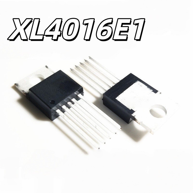 ยี่ห้อใหม่ XL4016E1 XL4016 In-Line TO220-5 40V 8A Step-Down ชิป IC DC-DC