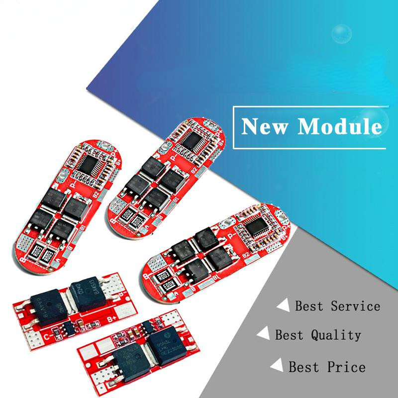 Bms 1s 2s 10a 3s 4s 5s 25a Bms 18650 Li-ion Lipo แบตเตอรี่ลิเธียมป้องกันแผงวงจรโมดูล Pcm 18650 Lipo 