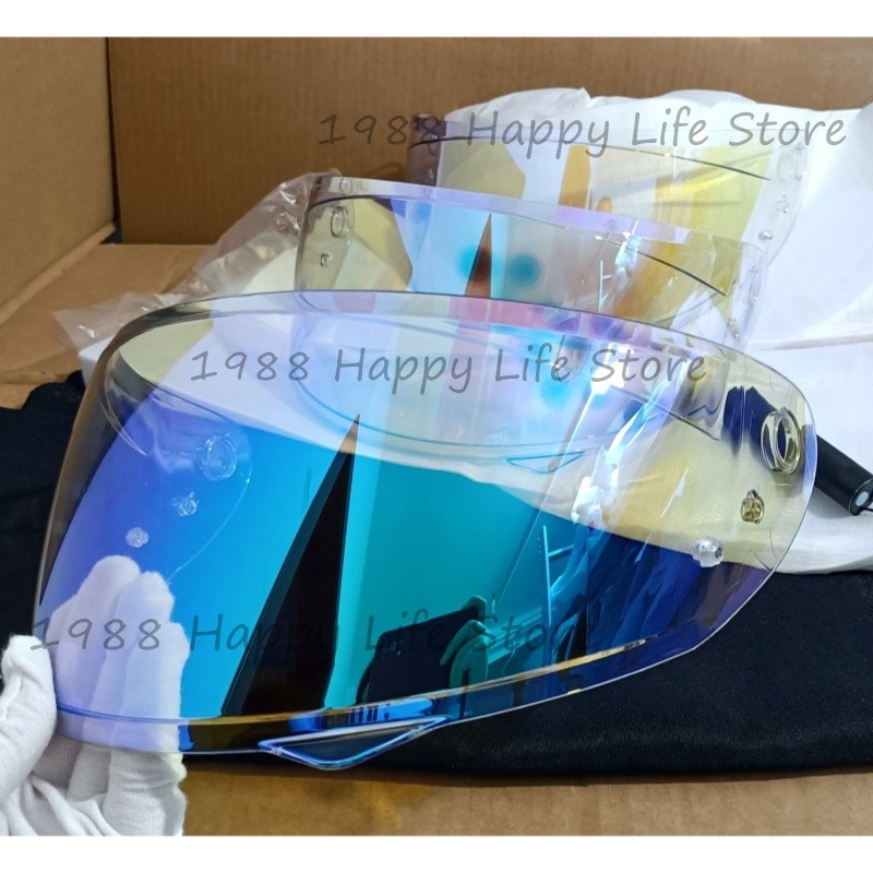 สําหรับ HJC C10 HJ-34P HJ 34P Photochromic Visor เลนส์กระจกช่องมองภาพโล่กระจกรถจักรยานยนต์อุปกรณ์เสร
