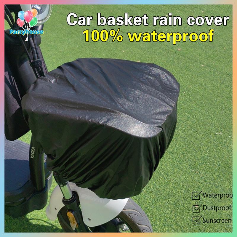 UVIG> Rain Cover สําหรับกระเป๋าจักรยาน Rain Cover สําหรับ Rain Cover ตะกร้าจักรยานกระเป๋ากันน้ําพลาส