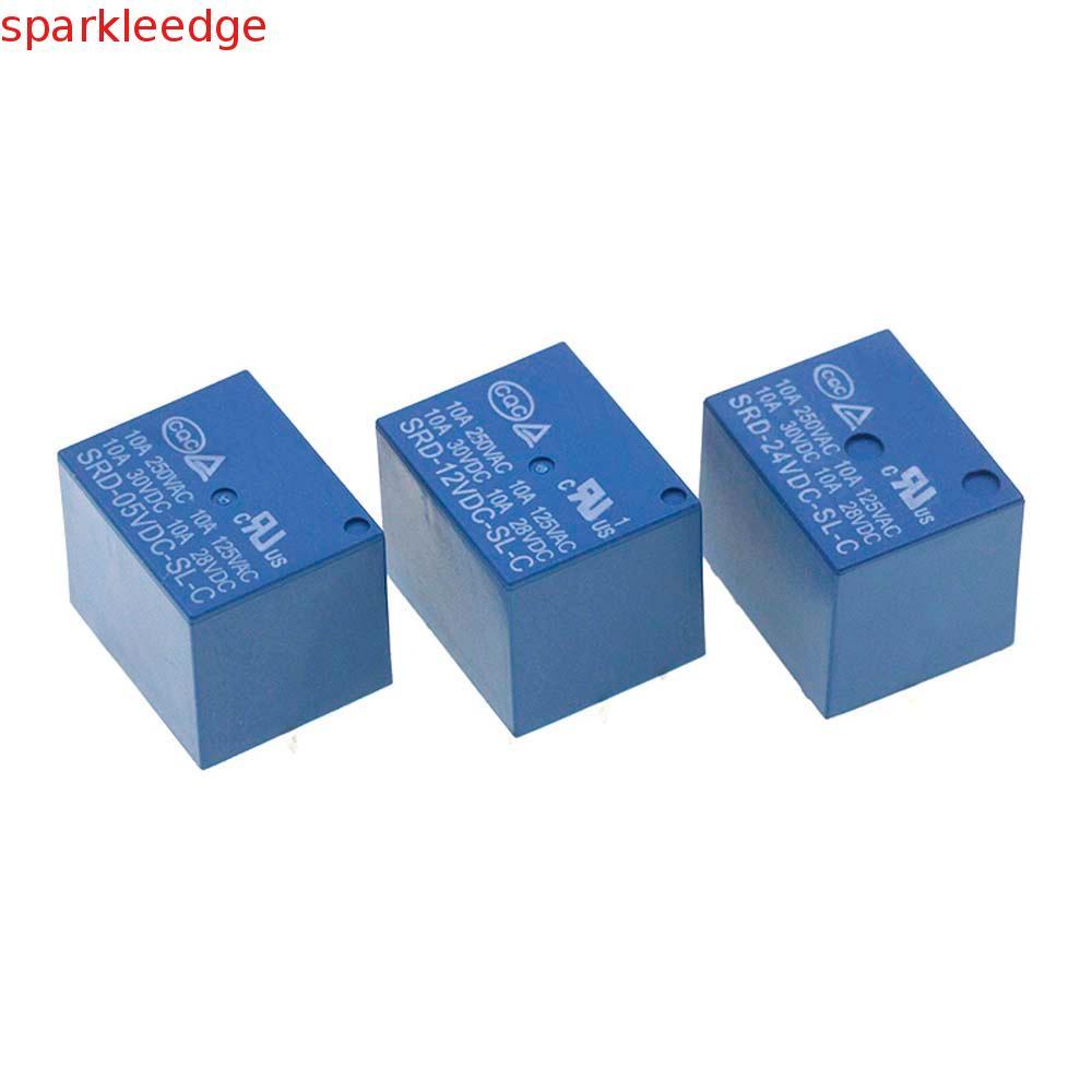 โมดูลรีเลย์ SPARKLEEDGE 250VAC ฟังก์ชั่น SRD-05VDC-SL-C SRD-06VDC-SL-C SRD-09VDC-SL-C 10A สมาร์ทอิเล