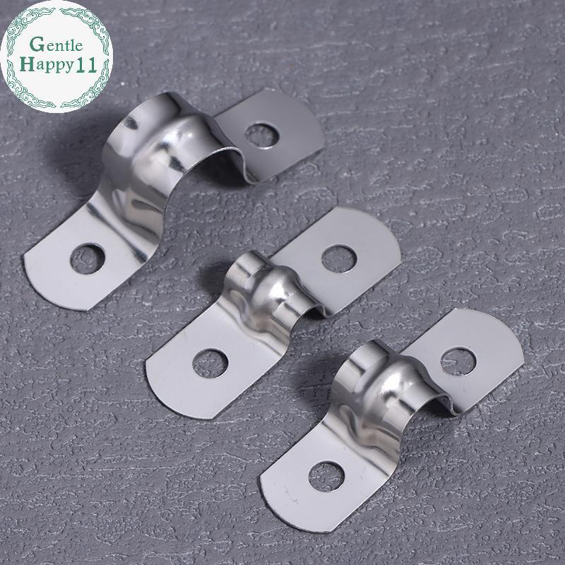 GentleHappy สแตนเลส U-Shaped Tube Clamp อานโลหะหลอด Clamp U Conduit Braet สําหรับการใช้งานสําหรับงาน