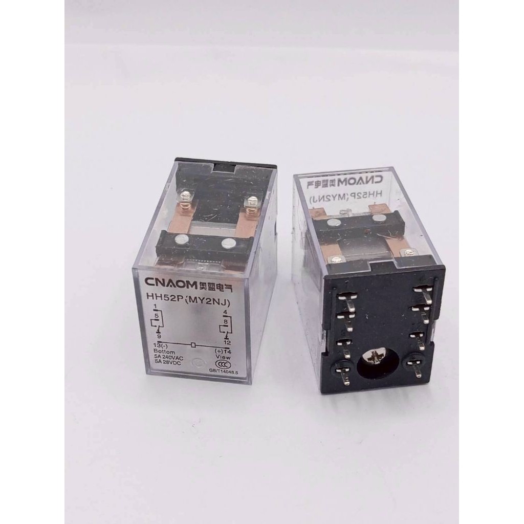 MY2 48VAC ขาเเหลม Relay) รุ่น HH52P หรือ MY2NJ รีเลย์ควบคุมขนาดเล็ก 8 ขา พร้อมส่งจาก กทม