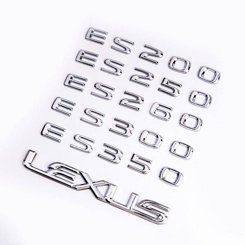 Lexus Es200es250es260es350 Car Label Trunk Modification Letter Sticker Car Rear Sticker Sticker c7oN