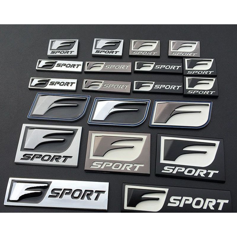 Suitable for ES300H fender decals, F-SPORT metal stickers, and IS300H rear decorations