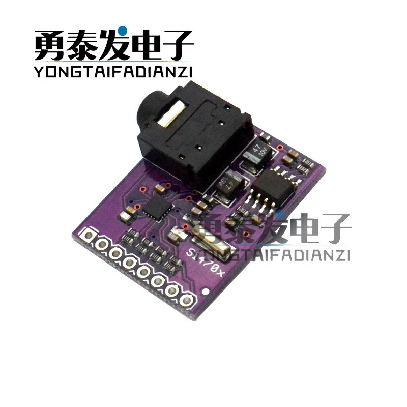 CJMCU-470 Si4703 บอร์ดประเมินจูนเนอร์ FM เก็บเกี่ยว音调เครื่องทําความร้อน开发板