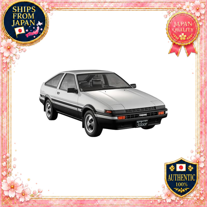 Hasegawa 1/24 Toyota Sprinter Trueno AE86 GT APEX Early Model 1983 Plastic Model HC71