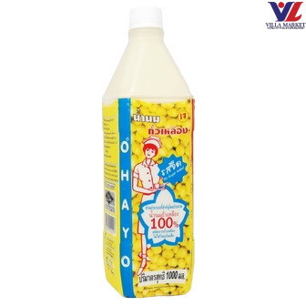 [สินค้าส่งด่วน] [2217] Ohayo Soy Bean Orginal 1 L. โอไฮโย น้ำนมถั่วเหลือง สูตรดั้งเดิม 1 ลิตร