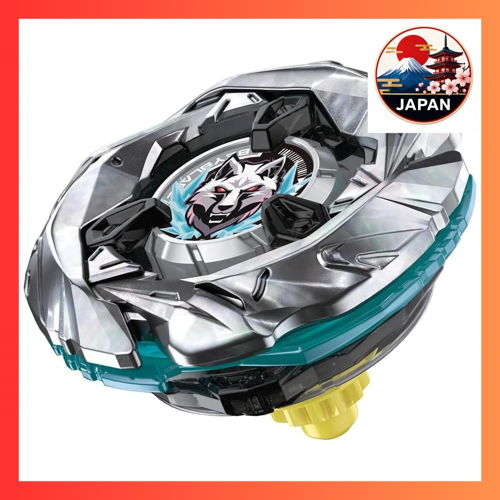 ［Directly from Japan］BEYBLADE X Beyblade X UX-08 Starter Silver Wolf 3-80FB【Prime Japan】
