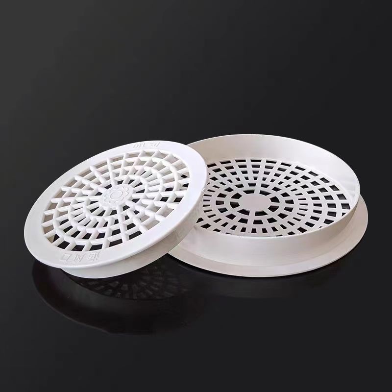 PVC ระบายอากาศ Vent ท่อ 110 160 ตาข่ายระบายอากาศ Anti-Bird แมลง Air Inlet กรองตาข่ายฝาครอบไอเสีย 13 