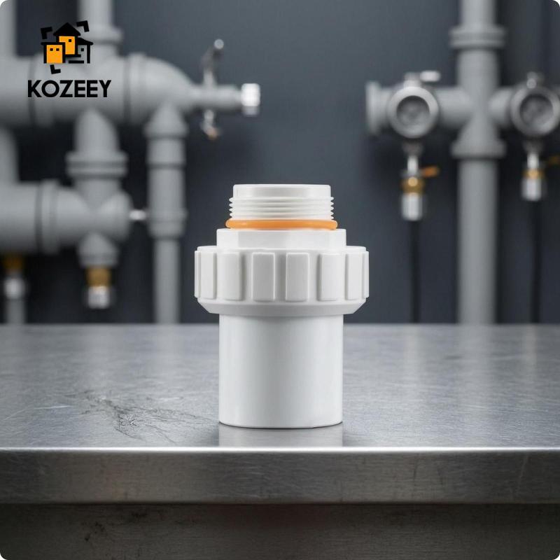 KOZEEY ปั๊มสระว่ายน้ํา Union 1.5 ปั๊มสระว่ายน้ํา Ribbed Nut 15 นิ้ว Connector