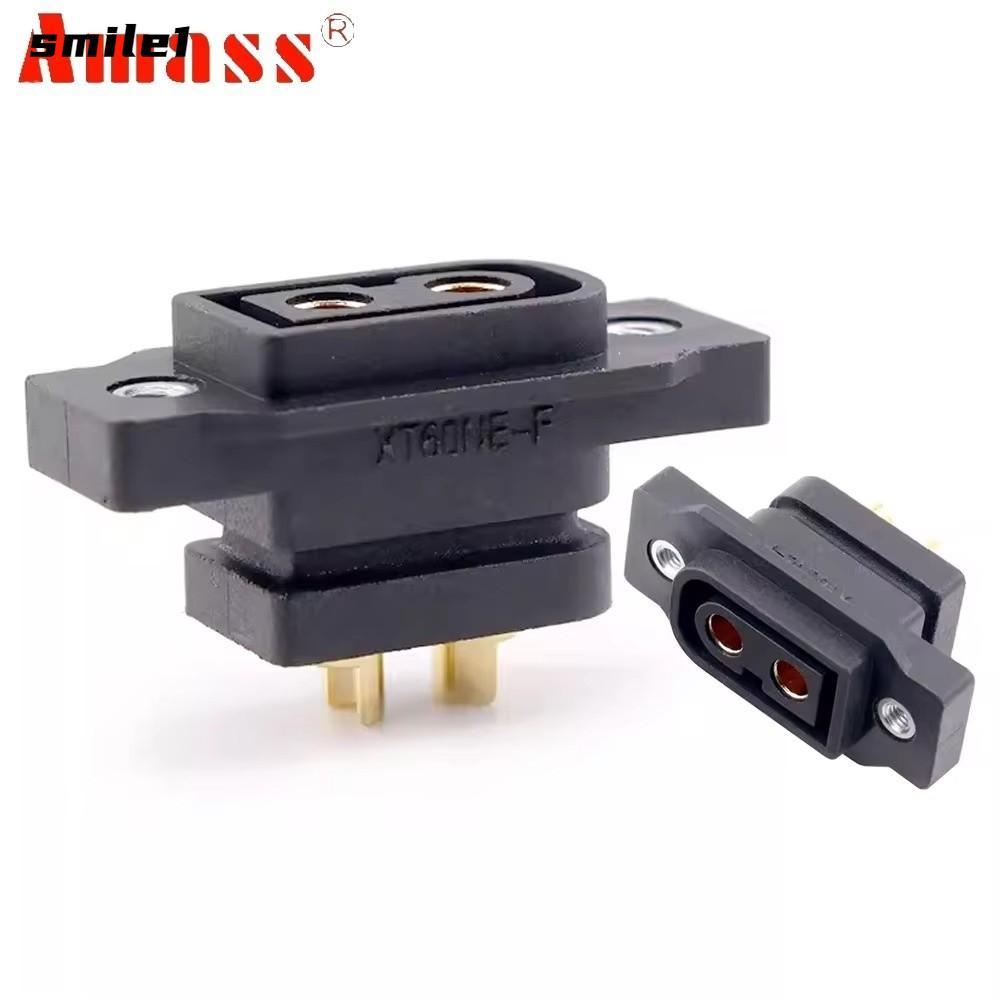 SMILE XT90NE-F Connector, สีดําสีเหลือง DC500V XT60NE-F ปลั๊ก, 3.5 มม./4 มม.ชุบทอง Amass Connector R