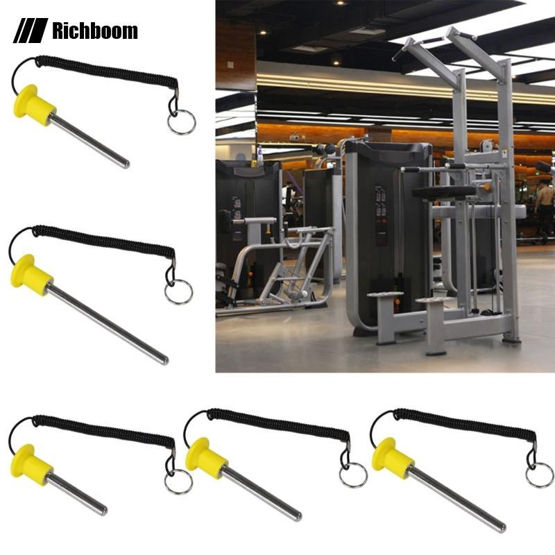 Rich Weight Pin Weight Stack Machine Pin Magnetic Weight Stack Pin พร้อมเชือกดึง