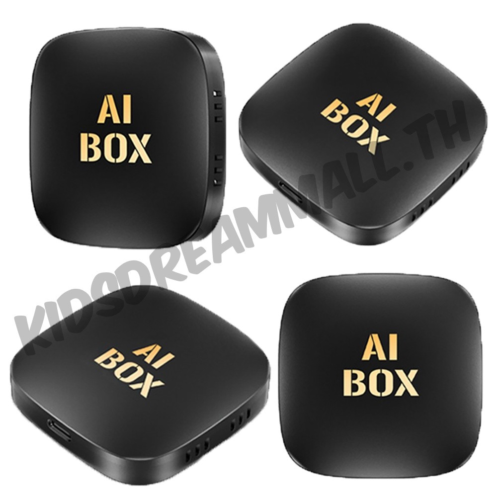 Wireless CarPlay Android Auto Plug & Play CarPlay Converter 2+32G สมาร์ท AI กล่อง WIFI BT สําหรับรถย