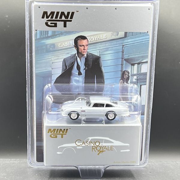 Mini GT Series 007 Aston Martin DB5  “Casino Royale” / English Blister Packaging