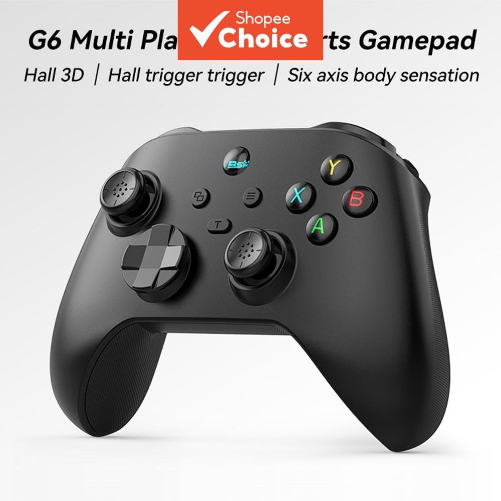 เกมคอนโทรลเลอร์อเนกประสงค์ G6 สําหรับ Switch/iOS/Android/PC, รองรับการสตรีมและคลาวด์เกมมิ่ง, ควบคุมเกมบนมือถือ
