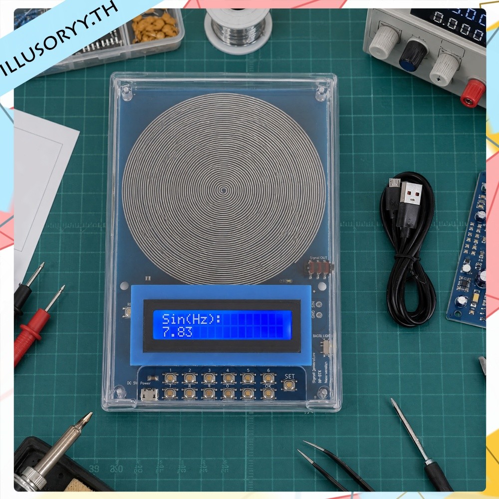 [illusoryy.th] เครื่องกําเนิดไฟฟ้า Schumann Wave 7.83Hz Pure Sine Wave 0.01-100000Hz กว้าง