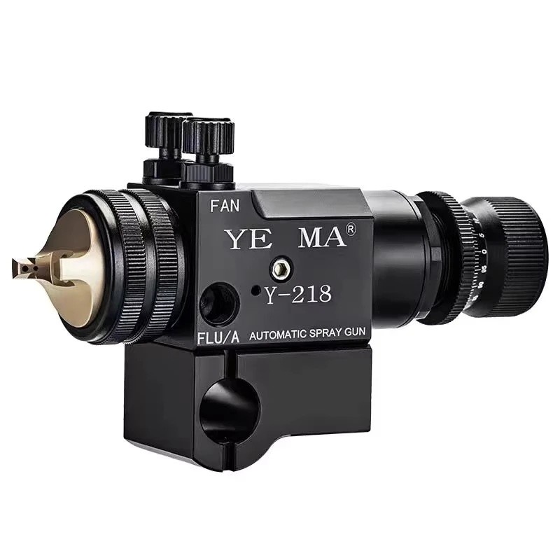 สินค้าคงคลังใหม่ YEMA หลอดยาวด้านในอัตโนมัติจิตรกร DIY Air Spray Gun สแตนเลส LVLP นิวเมติก Wa-101 มอ