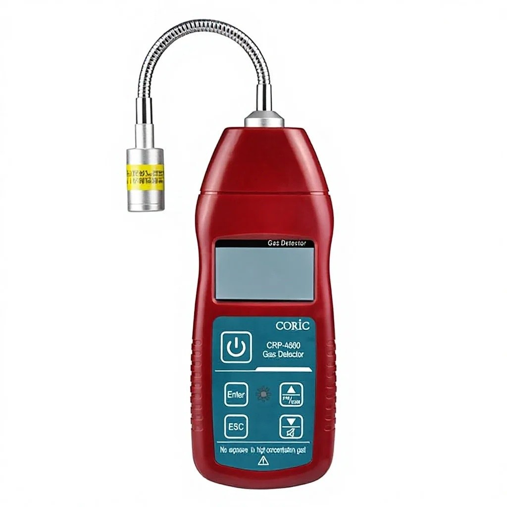 HISV CRP-A600 Methane เครื่องตรวจจับการรั่วไหลของก๊าซธรรมชาติเครื่องตรวจจับความเข้มข้นของแก๊สตรวจสอบ