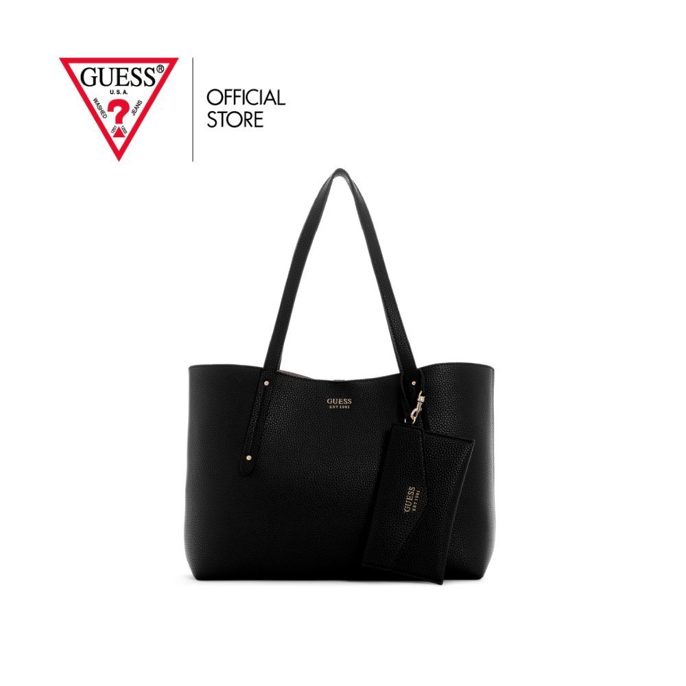กระเป๋า Guess รุ่น PG964823 BRENTON TOTE สีดำ