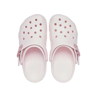 CROCS รองเท้าลำลองผู้ใหญ่ CLASSIC ENAMEL BUCKLE CLOG รุ่น 213347-7DF - BUBBLE ICE