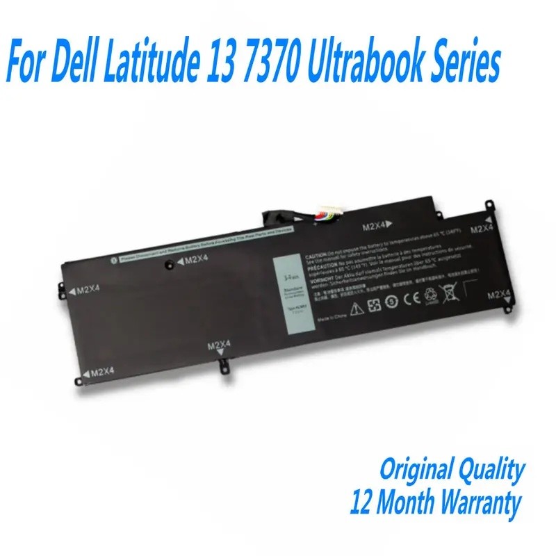XCNR3 แบตเตอรี่แล็ปท็อปสําหรับ Dell Latitude 13 7370 Ultrabook Series 0XCNR3 WY7CG WV7CG 0WV7CG 7.6V