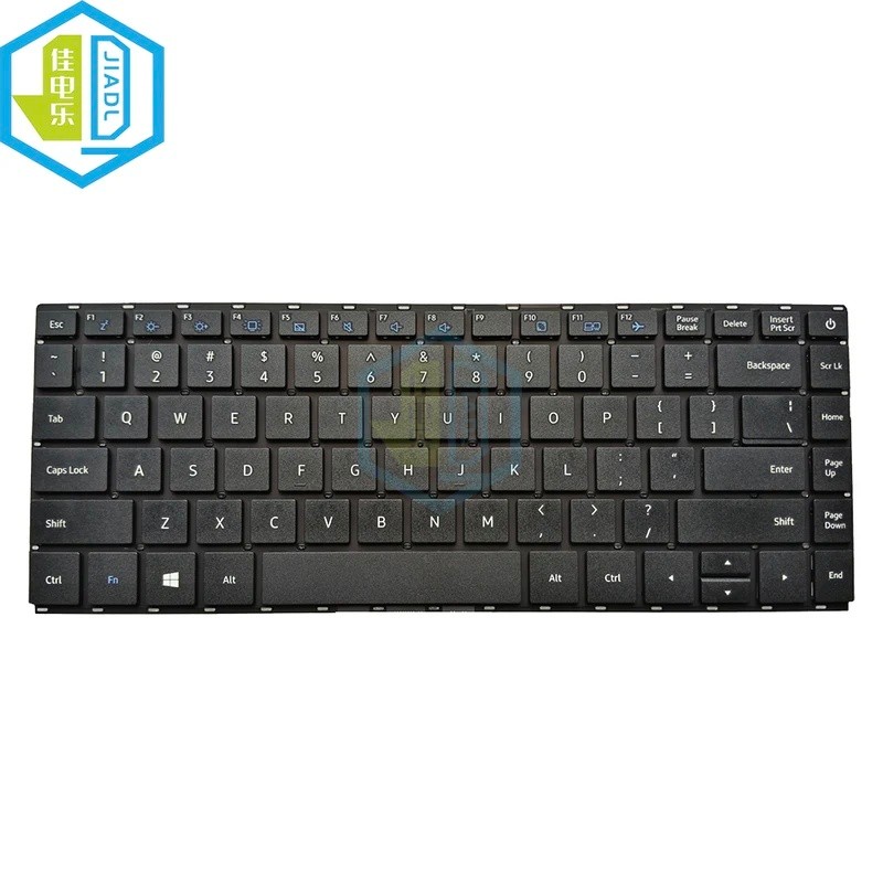 ใหม่ US ภาษาอังกฤษแป้นพิมพ์แล็ปท็อปสําหรับ MECHREVO 14-5BB4U 14-7BB4U DOK-6502A D0K-6502A แป้นพิมพ์แ