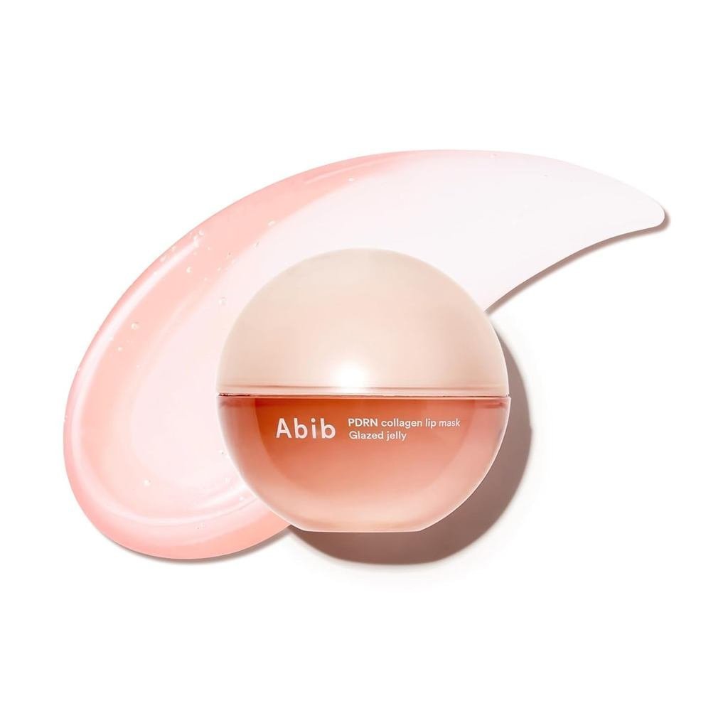 AbibPDRNVeganCollagenLipMaskGlazedJelly0.38floz|เกาหลีLipButterBalmOvernightingMaskHydratingCareMois