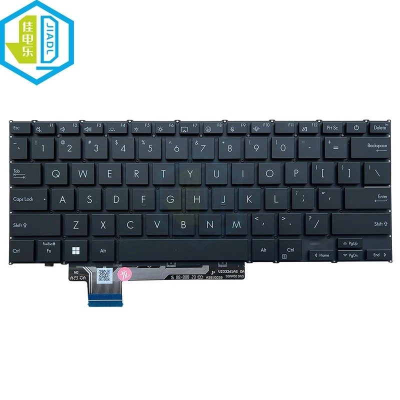 ใหม่ US ภาษาอังกฤษแล็ปท็อป RGB Backlit คีย์บอร์ดสําหรับ ASUS VivoBook M5406 S5406 S5406sa m5406wa Q4