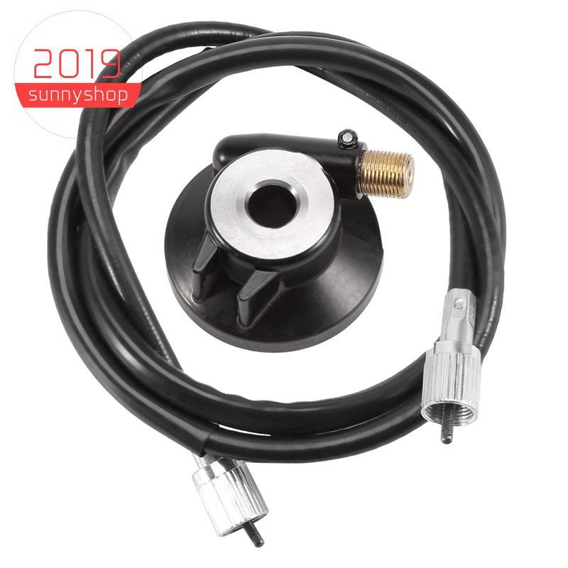 [sunnyshop2019]เกียร์ไดรฟ์ Speedometer รถจักรยานยนต์ 12 มม.พร้อมสายเคเบิล Fit สําหรับ GY6 50Cc 150Cc