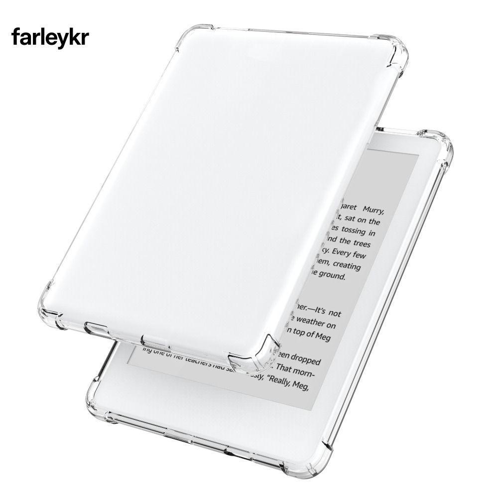 FARL ฝาครอบป้องกัน, กันกระแทก Anti-fall 6 นิ้ว E-Reader, คุณภาพสูง TPU ทนต่อการสึกหรอโปร่งใสด้านหลัง