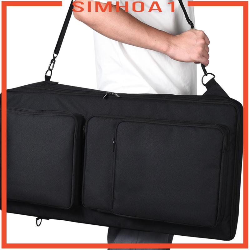 [Simhoa1] กระเป๋าเก็บคอนโทรลเลอร์ดีเจ, กระเป๋าใส่แผ่นเสียง, สีดํา, แบบพกพา, สําหรับ DJ-FLX6, DJ-/SX2