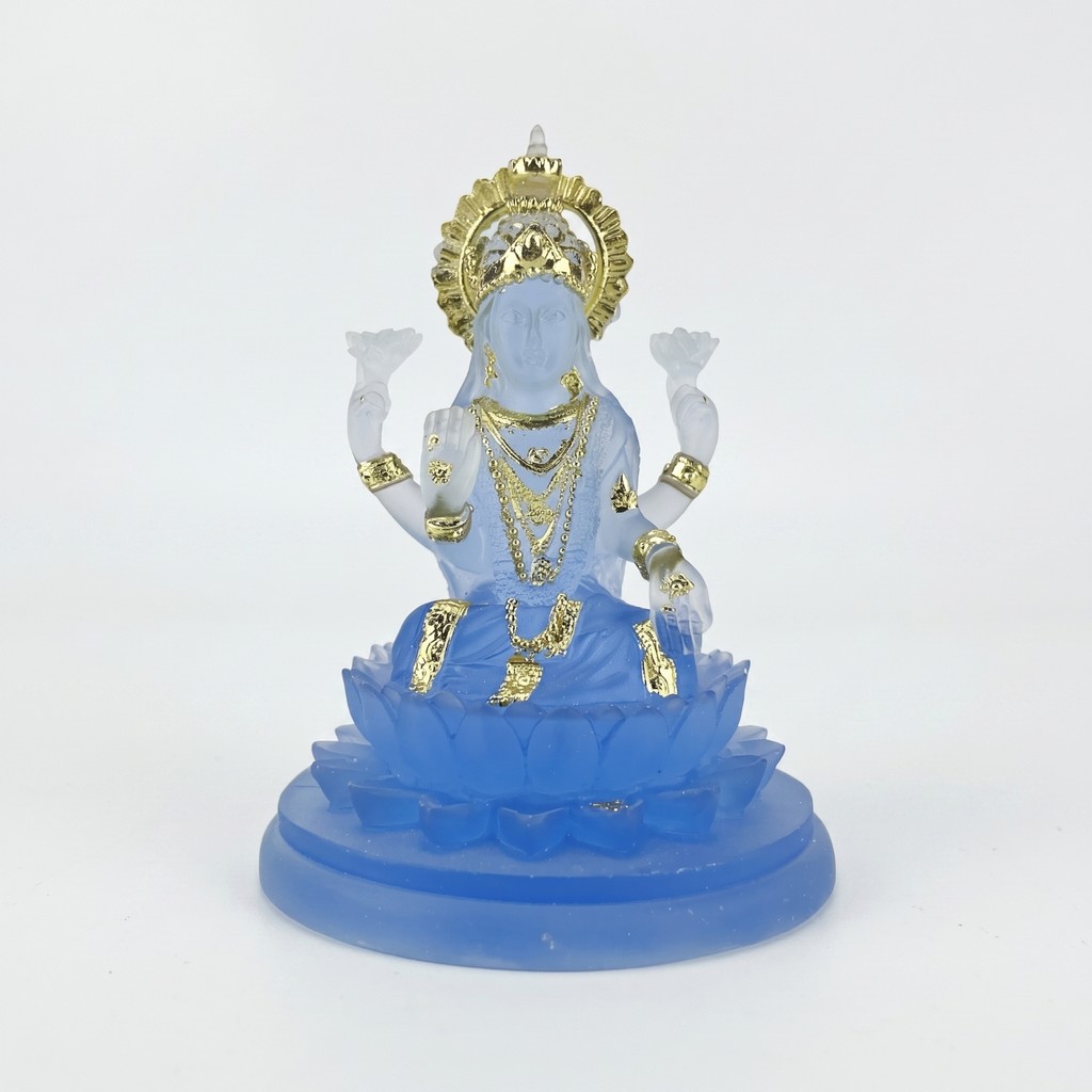 Deity ตุ๊กตา Lotus Pestal Spiritual เรซิ่น Deity ตุ๊กตา Multi-Armed Deity รูปปั้นศาสนาสําหรับนักสะสม