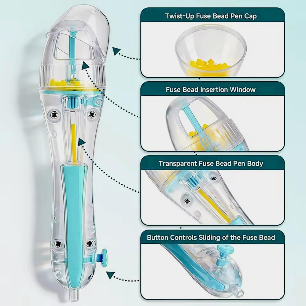 พิกเซลลูกปัดปากกาฟิวส์ลูกปัดตําแหน่งเครื่องมือ Diy Craft Tool Z0p2