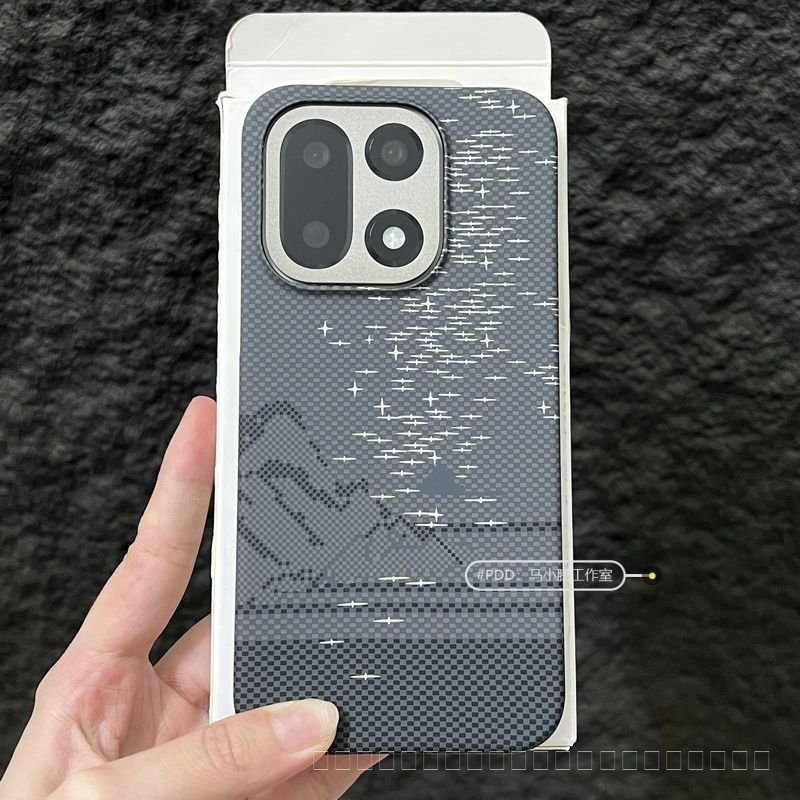 เคสโทรศัพท์สําหรับ OnePlus Ace5 Ultra/Nord5/Ace6 Ultra/15R Kevlar Texture Half-Pack Shock-resistant 