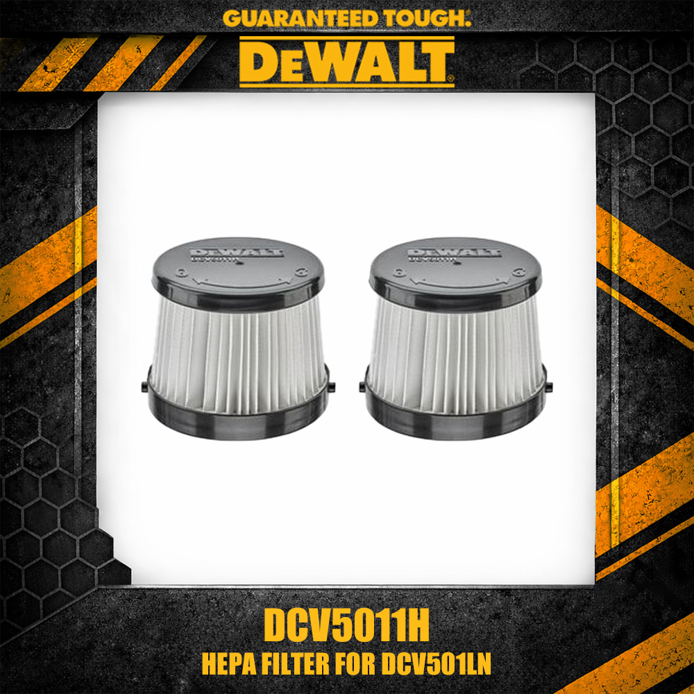DEWALT DCV5011H 2PCS HEPA Filter สําหรับ DCV501LN 20V เครื่องดูดฝุ่นมืออะไหล่