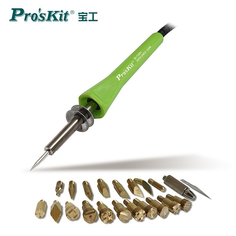 Pro'skit SI-132H ปากกาแกะสลักไม้ไฟฟ้าสำหรับงานเผาและแกะสลัก