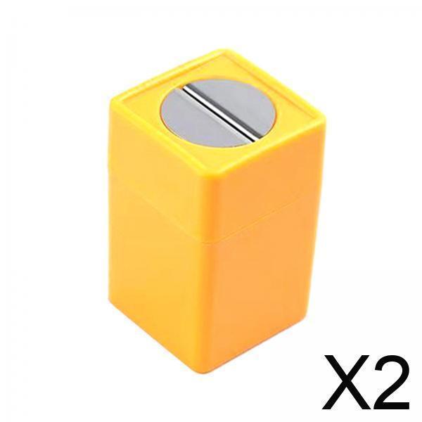 [lzdyyh39k] 2-6pack Blade Disposal Case Organizer Blade สําหรับร้านทําเล็บโรงแรมร้านทําผม