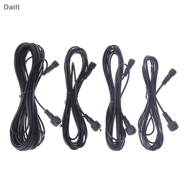 Dailt 3M 5M 10M ความถี่ต่ํา Universal สวมใส่แบบพกพาพลังงานแสงอาทิตย์ Spotlight กันน้ําสายไฟสายต่อ (TH)
