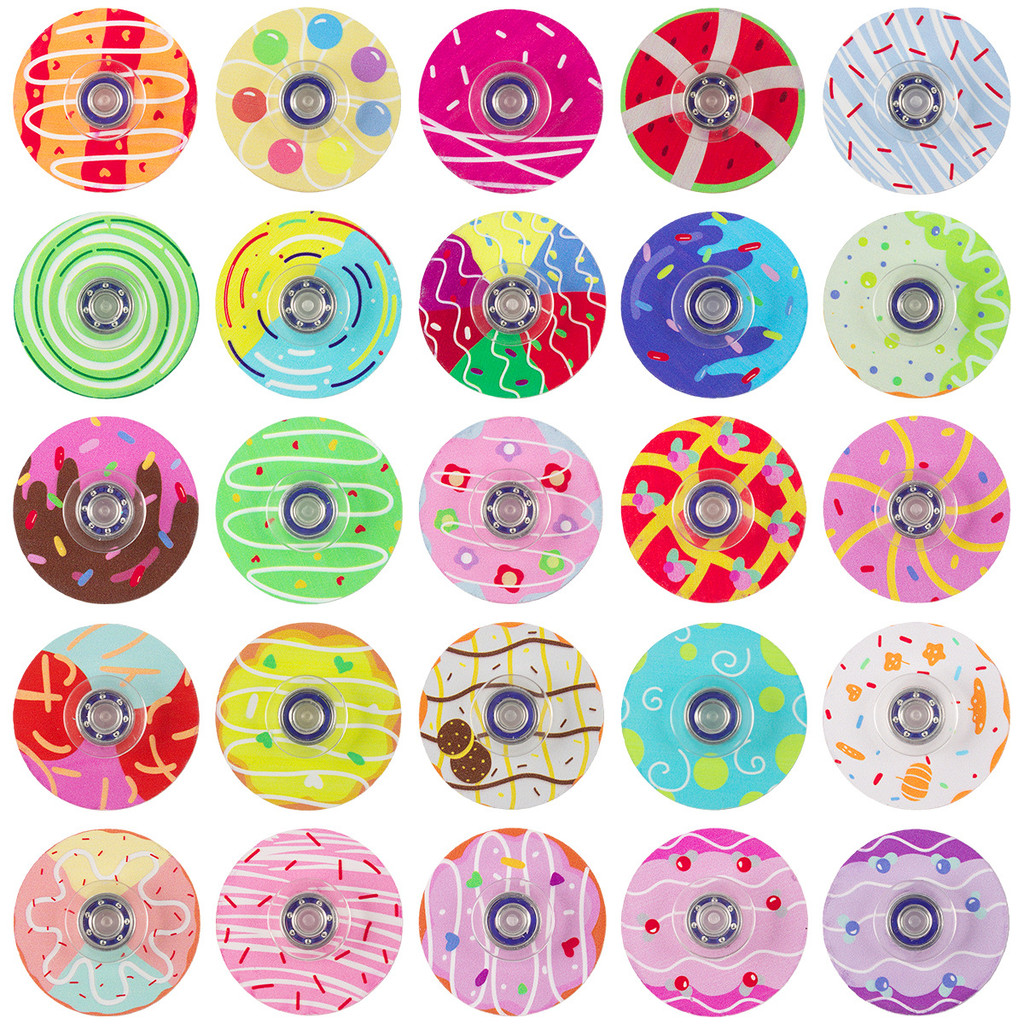 Fidget Spinner Donut Finger Spinner อะคริลิค Spinner j Decompression ของเล่นของเล่นเพื่อการศึกษา