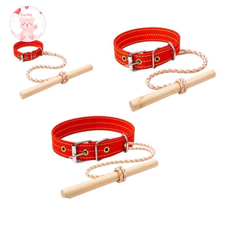 [Whbadguy] Anti Rush Training Tool for Dogs Wooden Chest Bar เครื่องช่วยเดินแบบปรับได้สําหรับ Calm O