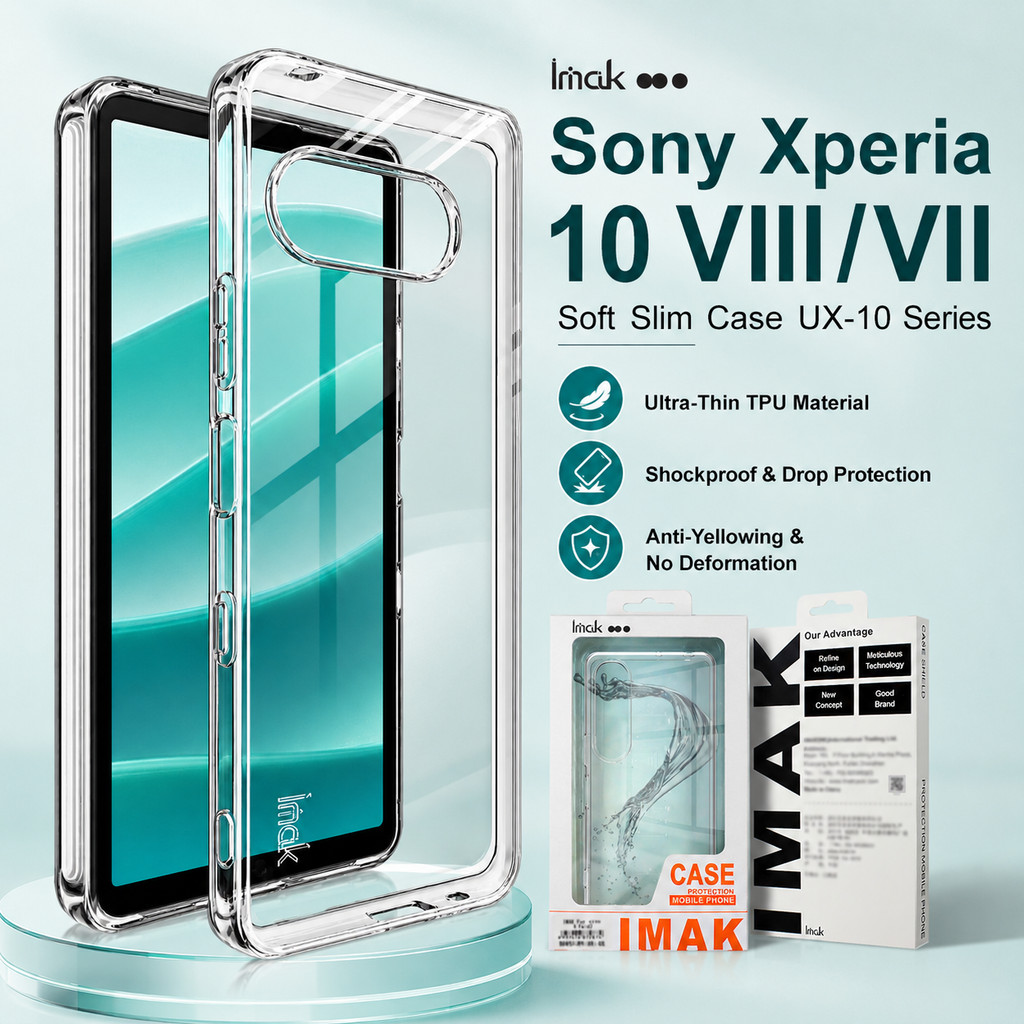 เคสใส สำหรับ Sony Xperia 10 VIII Xperia 10 VII โปร่งใส กันกระแทก CA0007