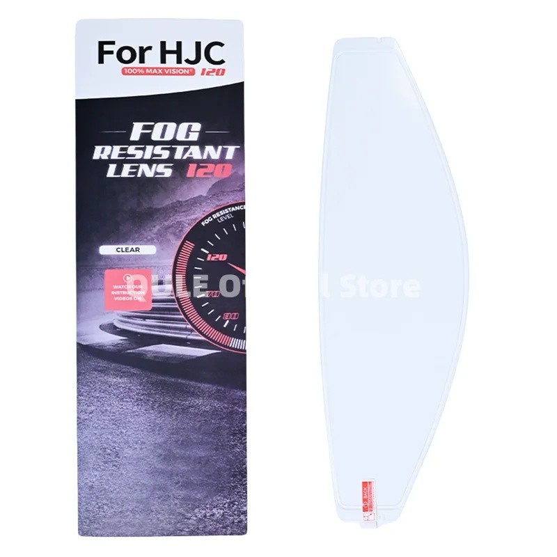 HJ 34P Anti หมอกฟิล์มสติกเกอร์สําหรับ HJC C10 C10 HJ-34P รถจักรยานยนต์หมวกกันน็อค Visor เลนส์โล่อุปก