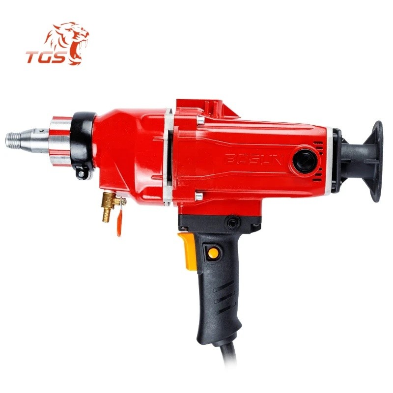 HJFP Spot TGS Bosun 168 Mining Core เจาะเครื่อง 2000rpm มือถือเจาะเพชรสําหรับคอนกรีตพร้อมการป้องกันโ