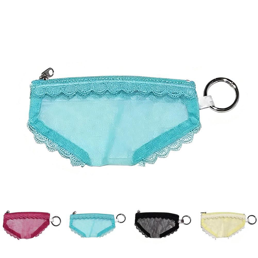 Travel Mesh Storage Pouch – Cosmetic Sample Organizer Bag, Clear See-through Small Item Holder Y8y8