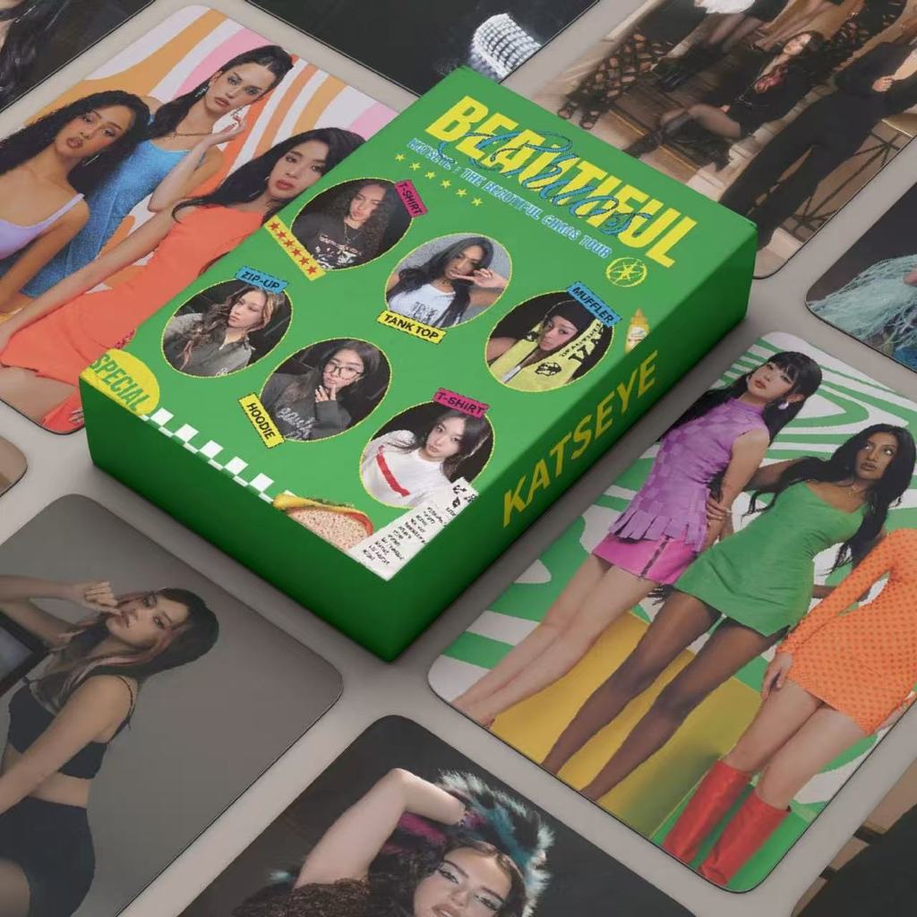 55 KATSEYE Photocards 2026 SOPHIA MEGAN DANALA Merchantedise LOMO Photocards
