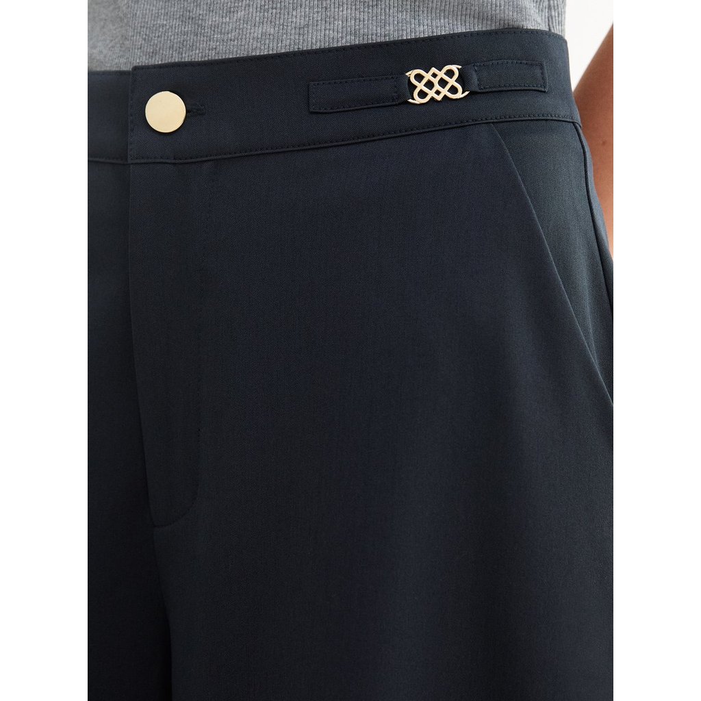 [Pomelo] กางเกงขายาวทรงขากว้าง / Wide Leg Pants — صورة 5