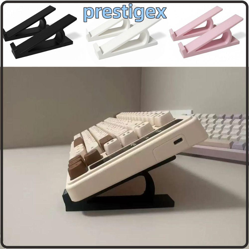 PRESTIGEX 1 คู่แป้นพิมพ์ยกยืน, แป้นพิมพ์แบบพกพายกมุมคอมพิวเตอร์แป้นพิมพ์ Riser, อุปกรณ์เสริมผู้ถือจอภาพพลาสติก
