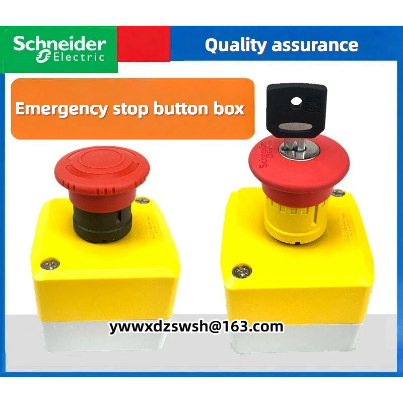 กล่องปุ่มหยุดฉุกเฉิน Schneider XALK178 XALK178F XALK178E 178G XALK188 188F
