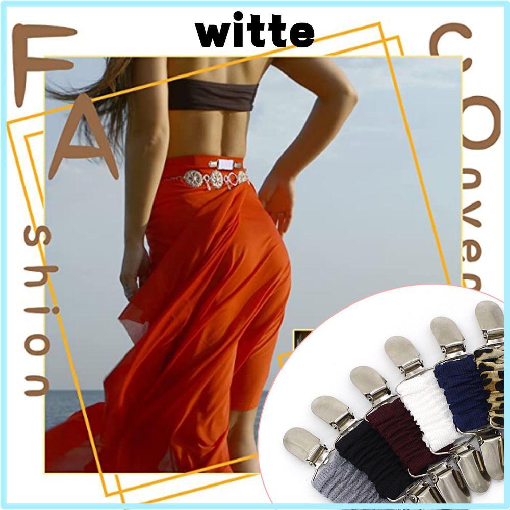 WITTE Fit Dress Cinch Clips Design Dress Clip Back Cinch สําหรับผู้หญิงเด็กเสื้อคลิปผ้าคลุมไหล่